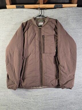Stio Brown Insulated Jacket-Style Home Accent Cover